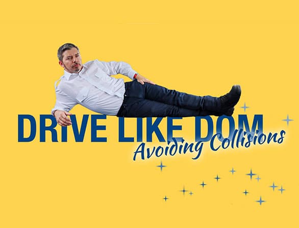 Drive Like Dom title screen